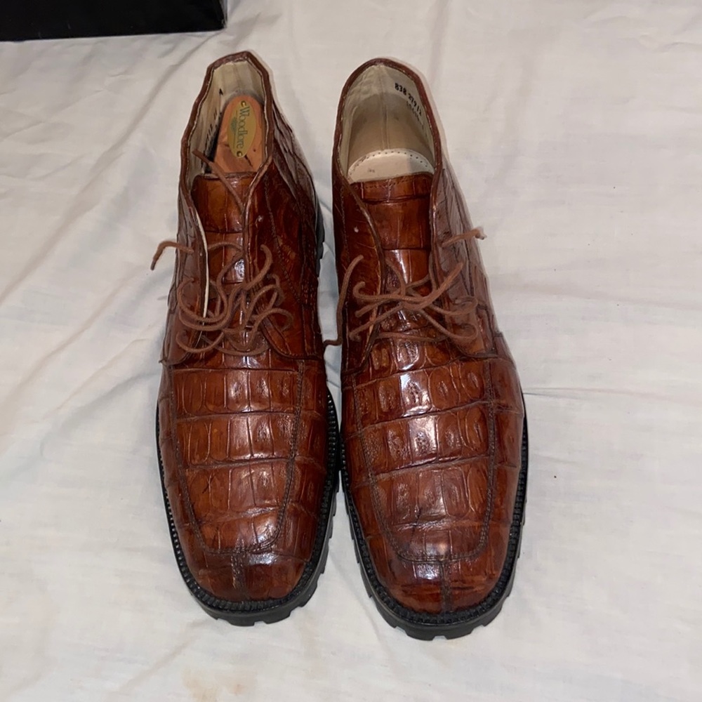 Belvedere Size 11.5 Alligator Boots